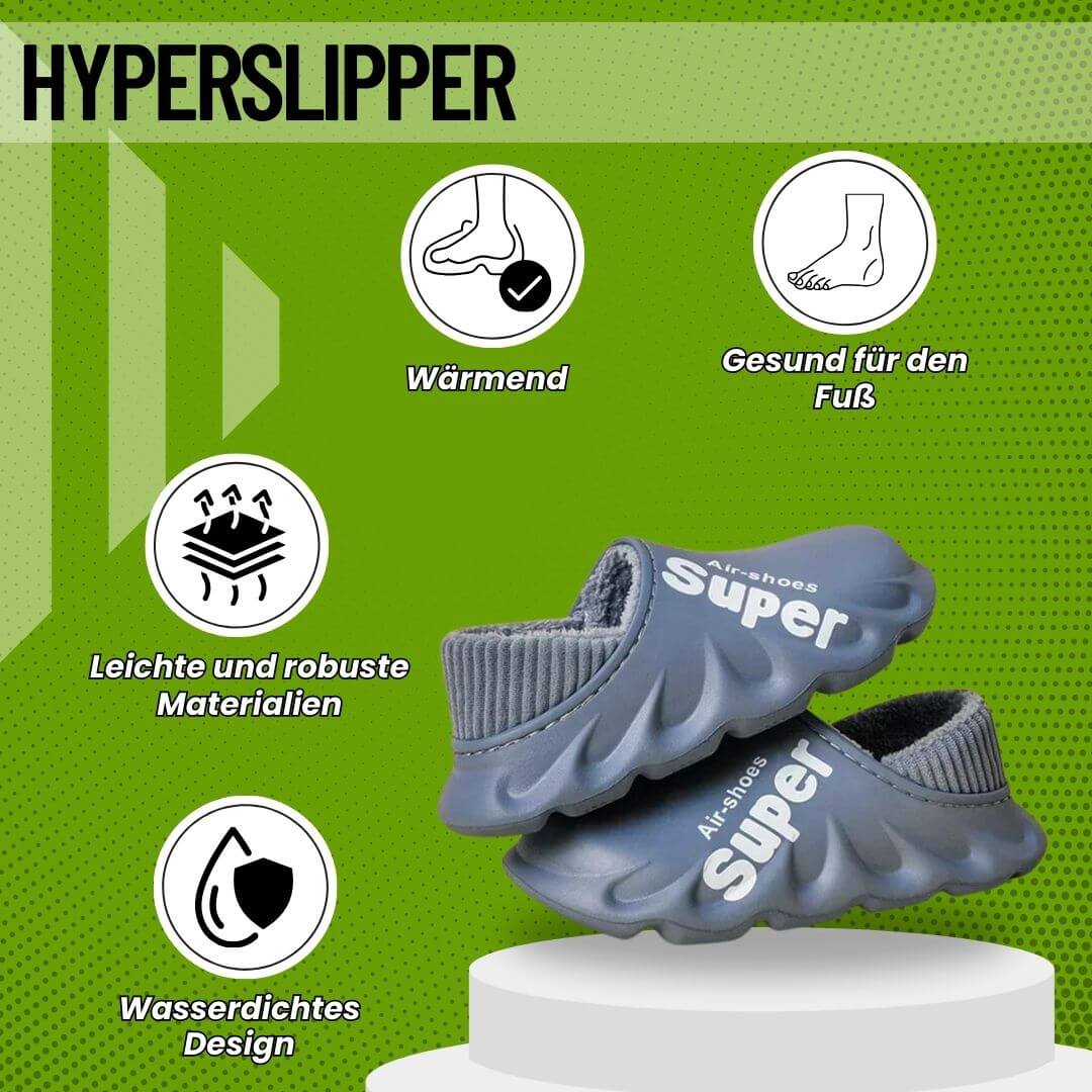 Hyperslipper - orthopädischer schmerzlindernder Slipper für mehr Komfort