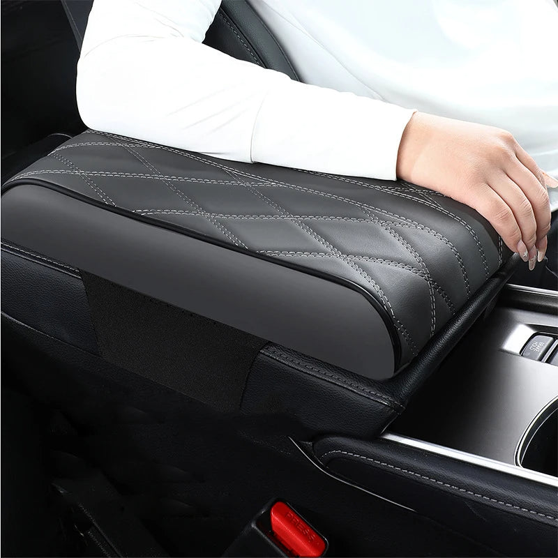 🚗 Universal Leather Car Armrest Cushion – Waterproof, Comfortable & Easy to Install