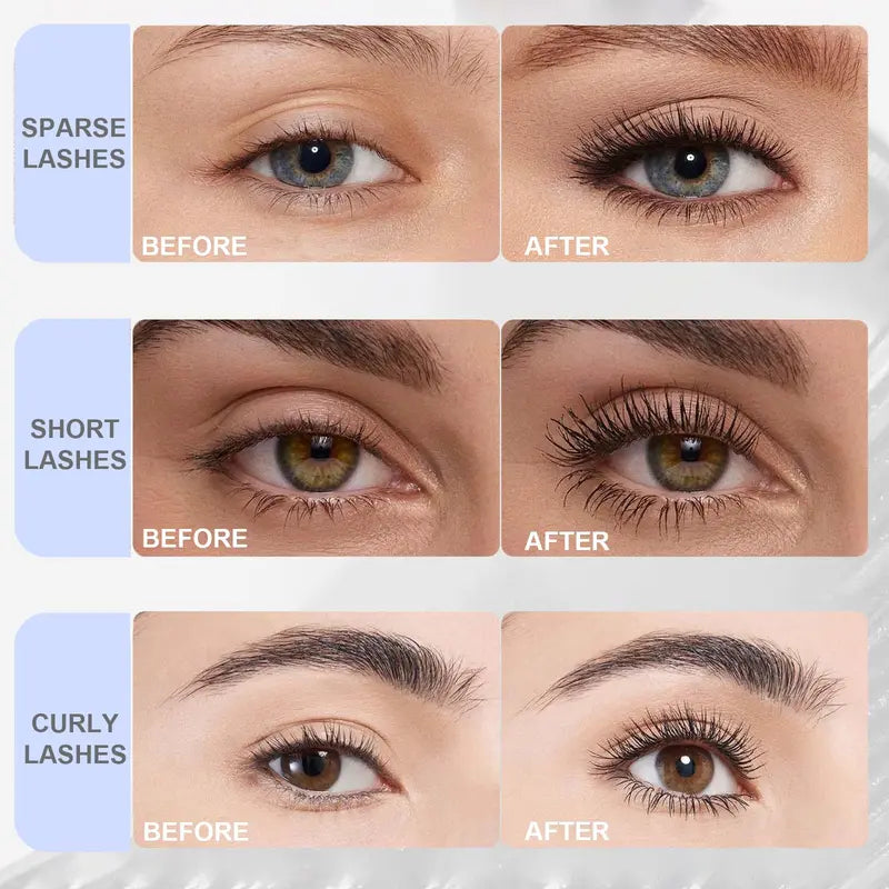 Vodoodporna in odporna na znoj, podaljševalna in kodrajoča maskara - spiiyle