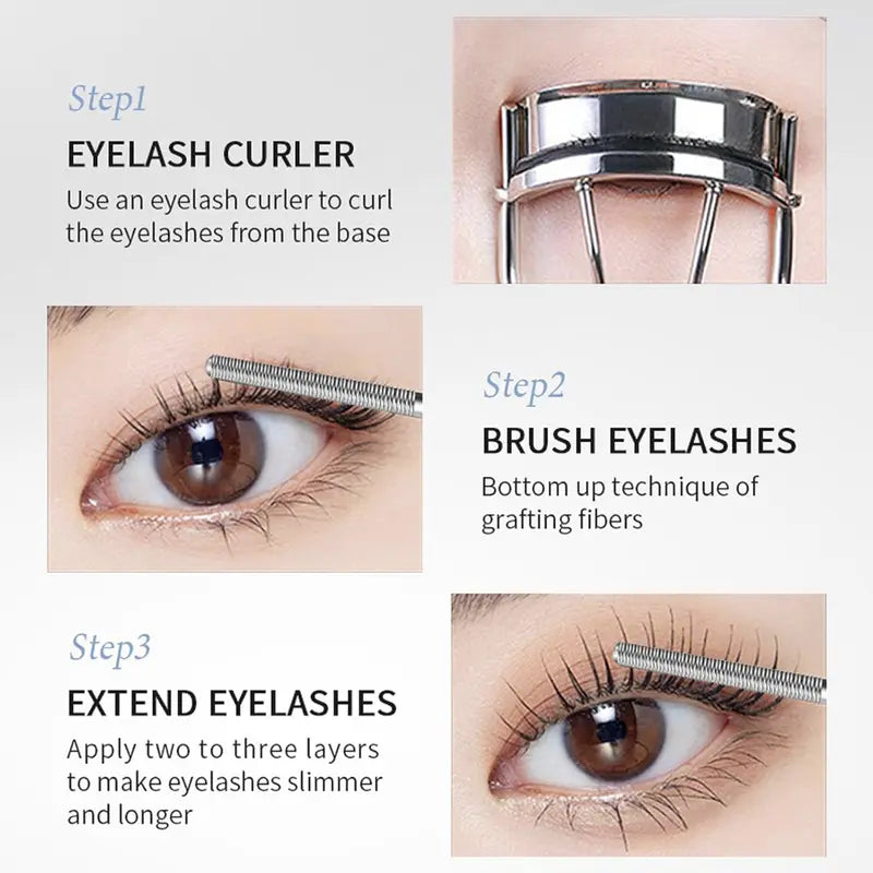 Vodoodporna in odporna na znoj, podaljševalna in kodrajoča maskara - spiiyle