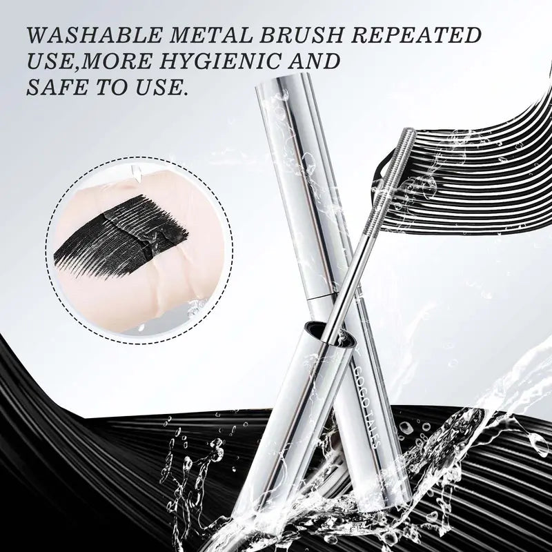 Vodoodporna in odporna na znoj, podaljševalna in kodrajoča maskara - spiiyle