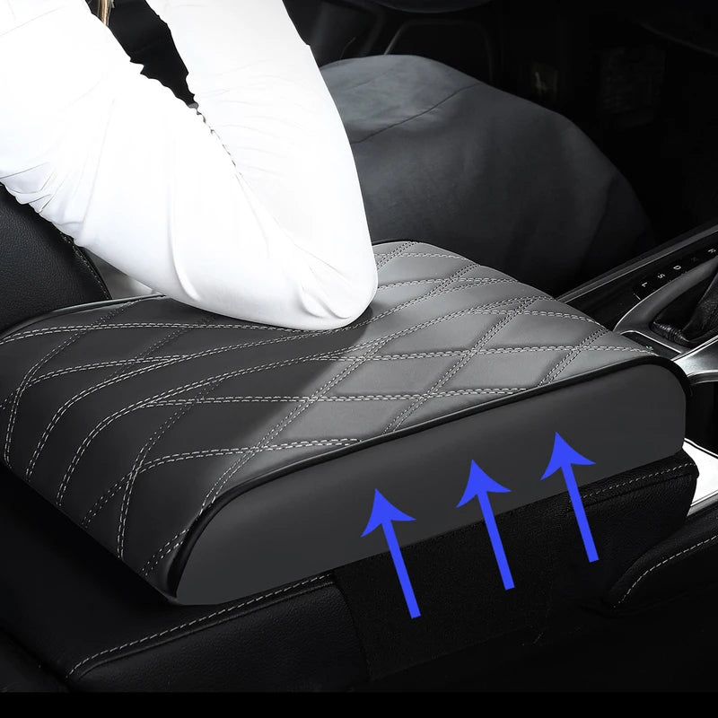 🚗 Universal Leather Car Armrest Cushion – Waterproof, Comfortable & Easy to Install