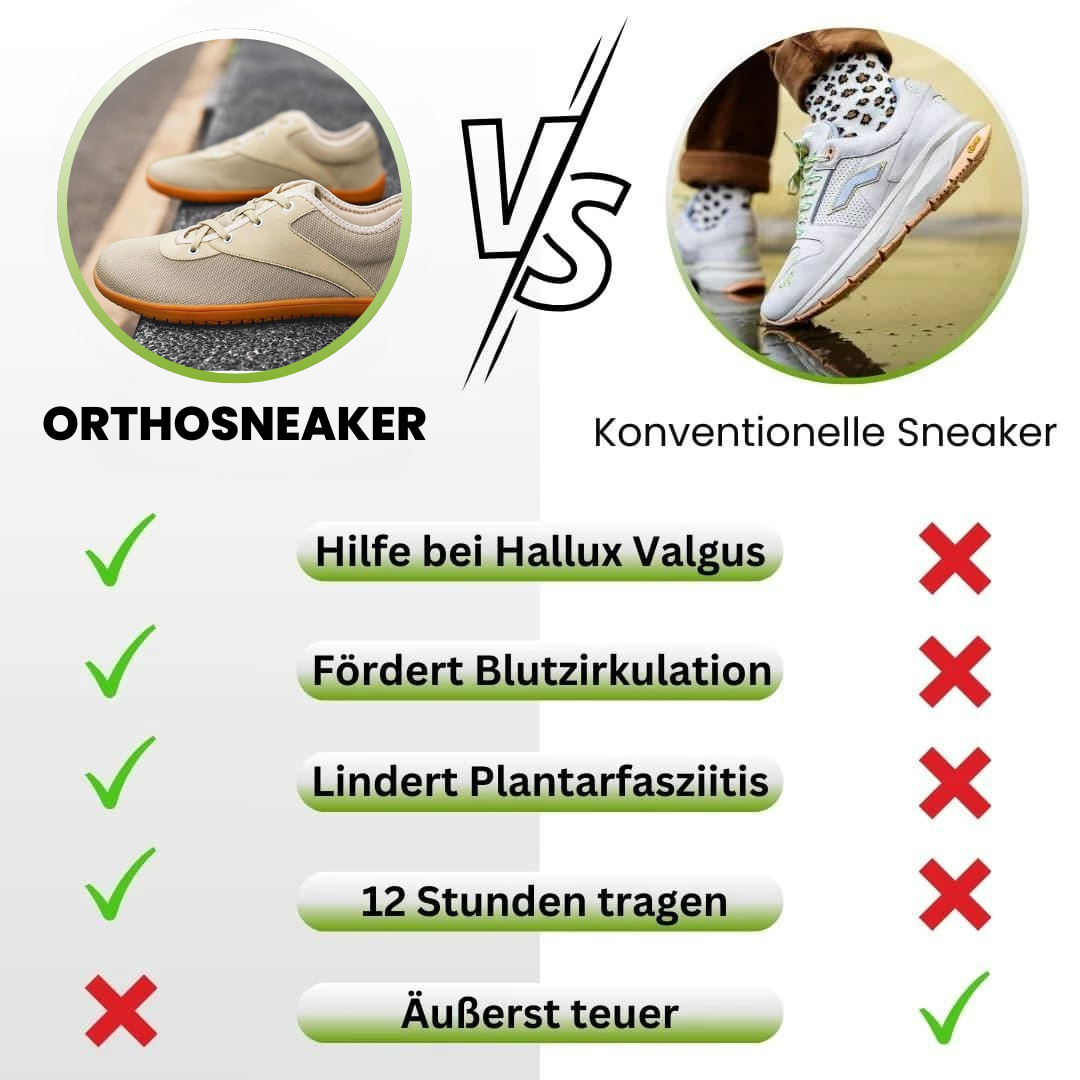 Orthosneaker™ - das Original für maximalen Komfort