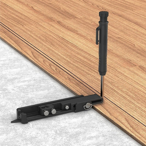 Multifunctional Adjustable Marking Tool – Precision Aluminum Alloy Measuring Tool for Woodworking & DIY Projects
