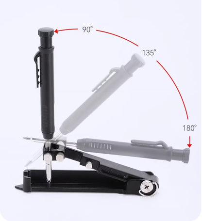 Multifunctional Adjustable Marking Tool – Precision Aluminum Alloy Measuring Tool for Woodworking & DIY Projects