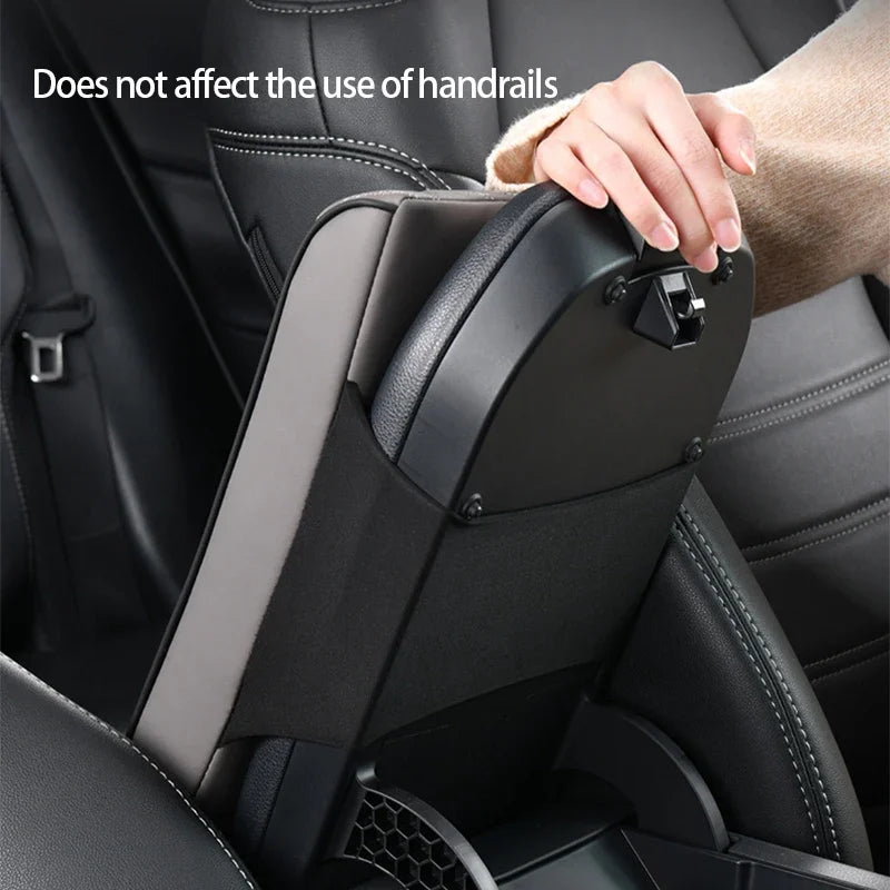 🚗 Universal Leather Car Armrest Cushion – Waterproof, Comfortable & Easy to Install