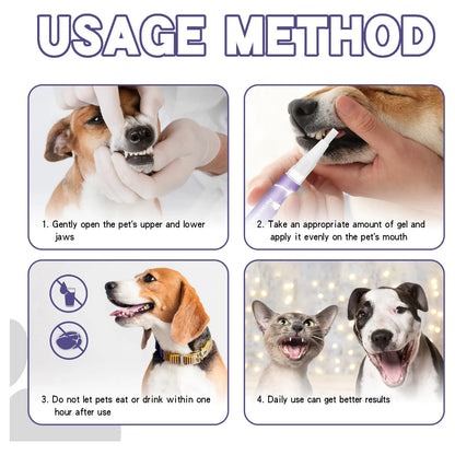🔥 Kupite 1 – Drugi s 50% popusta!🦷🐾 Pet Oral Repair Gel – Prirodna dentalna njega za pse i mačke
