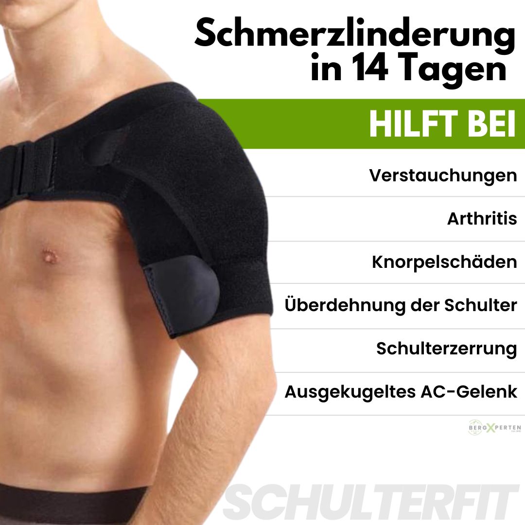 SchulterFit™  - Lindert nachweislich Schulterschmerzen - Unisex Einheitsgröße