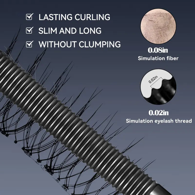 Vodoodporna in odporna na znoj, podaljševalna in kodrajoča maskara - spiiyle