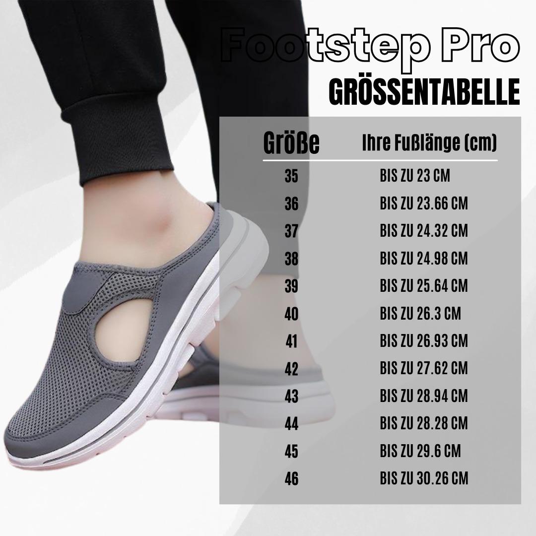 Footstep Pro - ergonomische schmerzlindernde Komfort-Schuhe