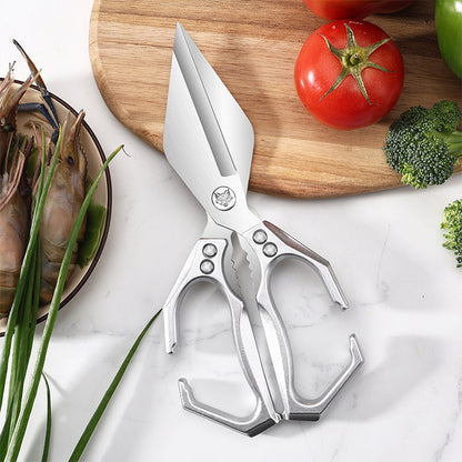 🍗✂️Többfunkciós nagy teherbírású konyhai olló💯